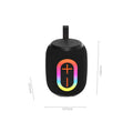 BS-28 Portable Wireless RGB Speaker